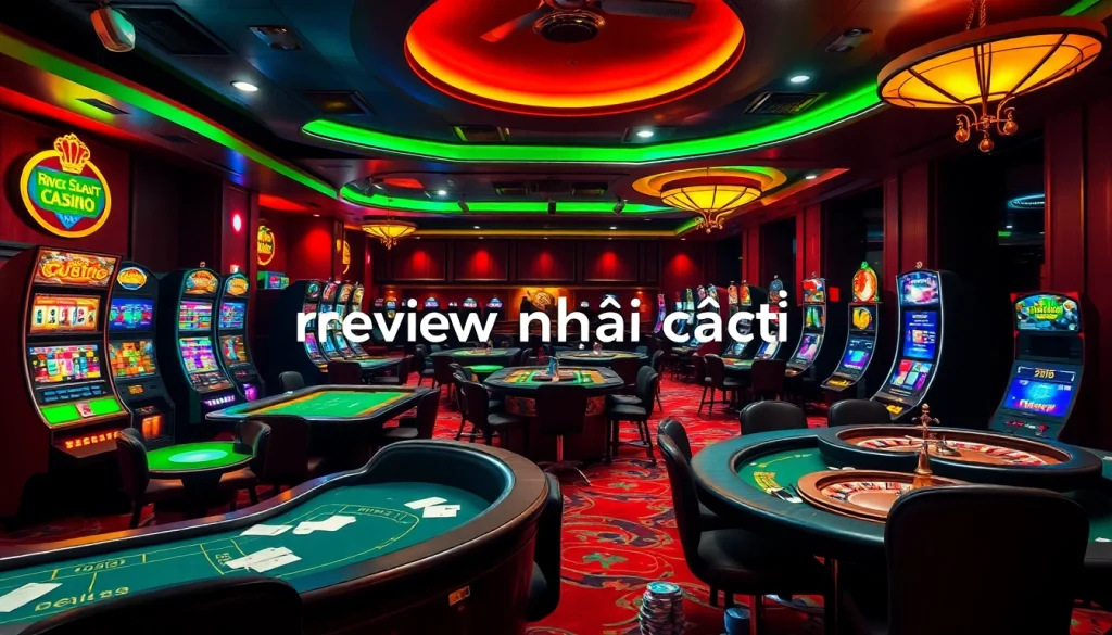 Engaging players at vibrant casino tables while reviewing nhà cái services in 2025's best betting options.